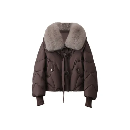 QIAOMONVHAI Хлопковый пуховик женский