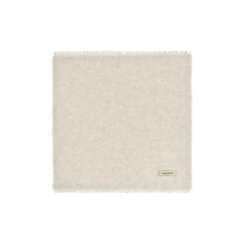 LONGCHAMP Кашемир Палантины Женские Бежевый