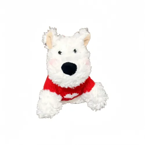 LOGISTAR Красный Свитер Grass Puppy Плюшевый Брелок 12 см Высота