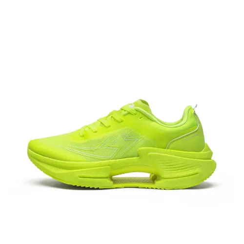 LPMX Беговые кроссовки Низкий верх Неоновый зеленый Мужской