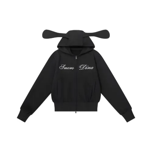 SMORODINA Черные Женские Свитшоты