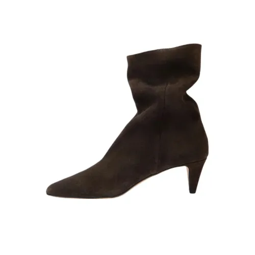 By Far Lysander Ristretto Ботильоны 6 см Женские Умбра