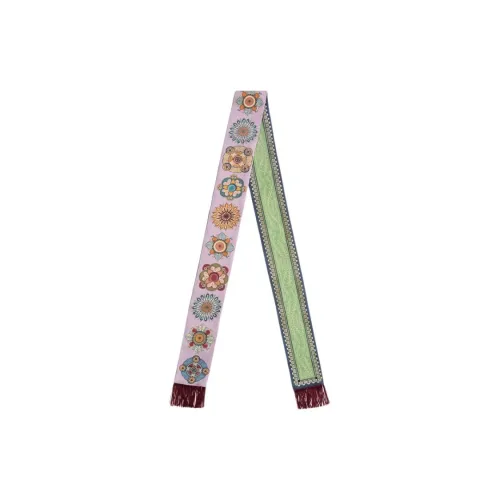 La DOUBLEJ. Шелковые шарфы для женщин розовый