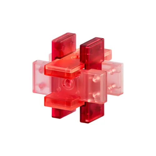 Qiyi Китайская модная тенденция Цветная глазурь Kongming Замок And Lu Ban Коллекция LOCK Unlock Игрушка