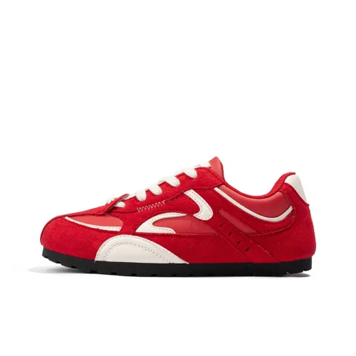 Babaya Легкий Амортизирующий Противоскользящий Внимание Привлекающий и Стильный Детская Повседневная Обувь Красный Подростки