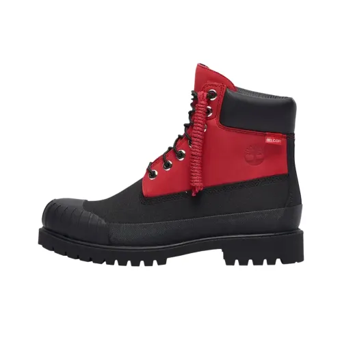 Timberland 6 Inch Короткий Аутдор Мужской Черный Красный