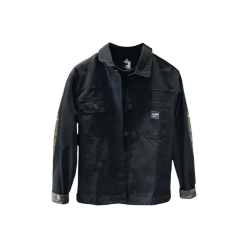 CAT'S PAW Черный Унисекс Куртки