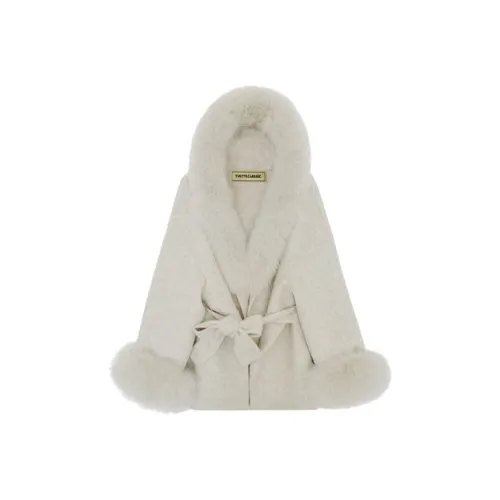 Yvetteclassic Экрю Женские Меховые изделия