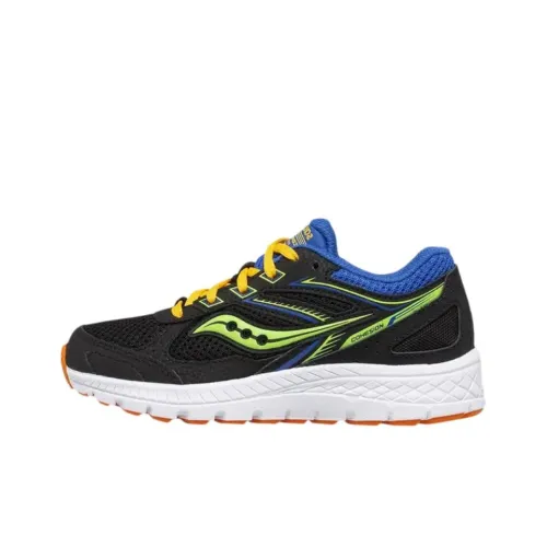 Saucony Cohesion 14 Core Low Top Детские беговые кроссовки Черные Подростки