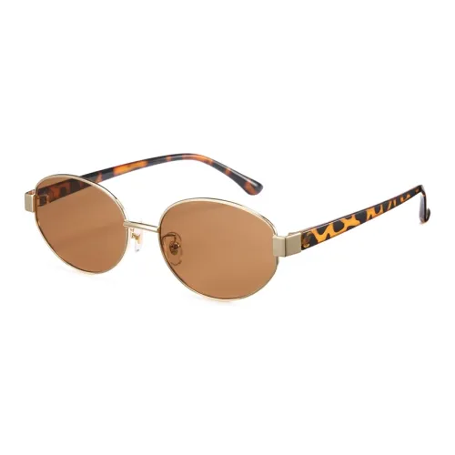 CYXUS Металл OVAL SUNGLASSES Женские