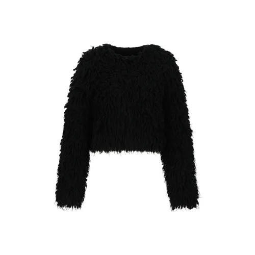 URBAN REVIVO Глубокий черный Женский трикотаж