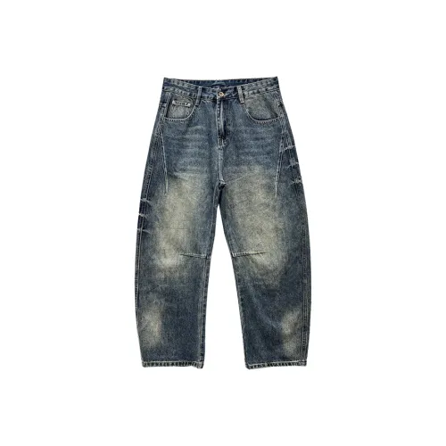 Stretch Cow Свободный крой Брюки Мужские