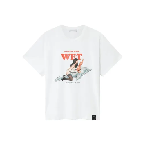 Stella McCartney FW25 Стандартная T-рубашка Женская