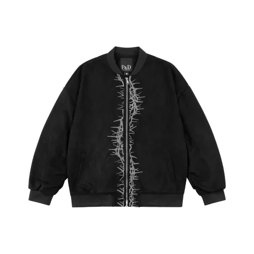 PILOTDRAGON Куртки Пальто Унисекс Черный