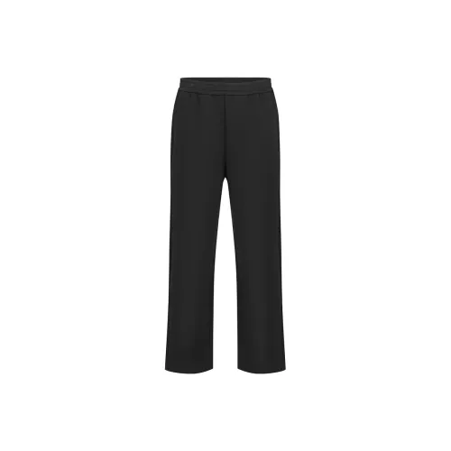 URBAN REVIVO Повседневные брюки Мужские Глубокий черный