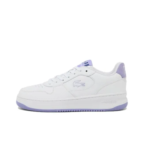 LACOSTE Collaboration L001 Дышащие Скейтборд Кроссовки Женские Белые