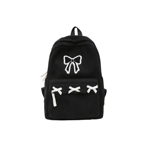 RUIPAI Вельвет Рюкзак Женский Белый Черный