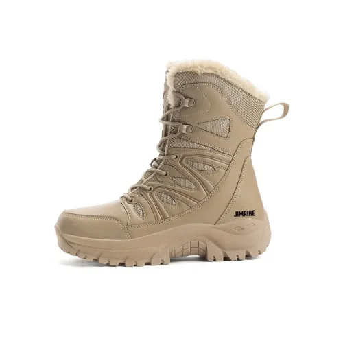 King Jinmai Термический Износостойкий Водонепроницаемый Противоскользящий Crew Модный Сноубутсы Мужской