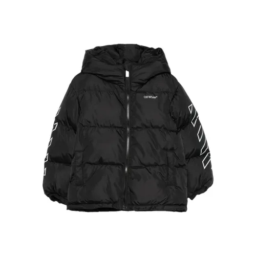 Off Белый Куртки и Пальто для Детей