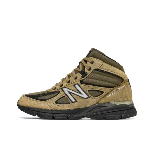 New Balance NB 990 V4 High Топ Беговые кроссовки Мужской Коричневый