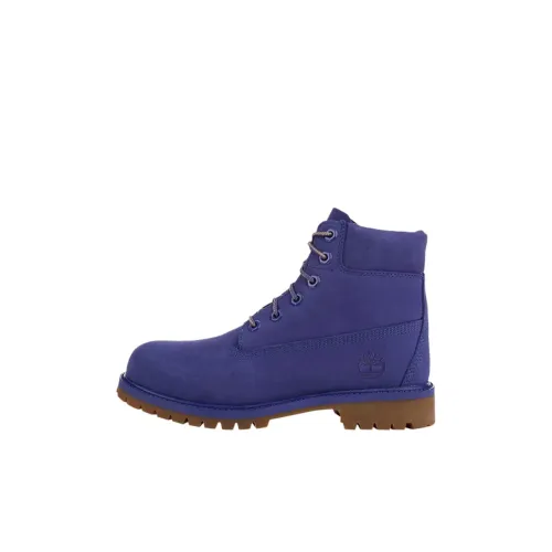 Timberland 6 Inch High Топ Детские ботинки Фиолетовый Детский