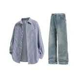 Матовый черный + Средне-голубой