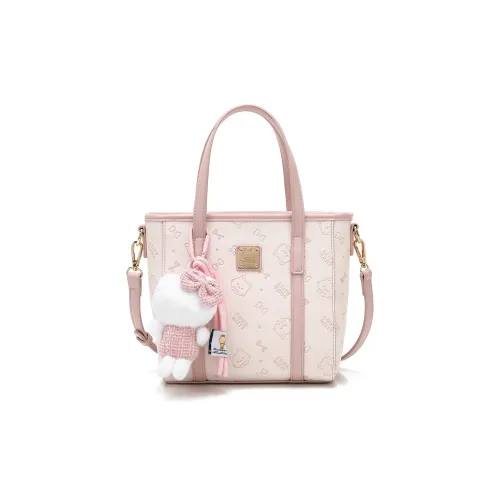 DIFFERENT FACES ПУ (полиуретан) Сумка Женская Розовая