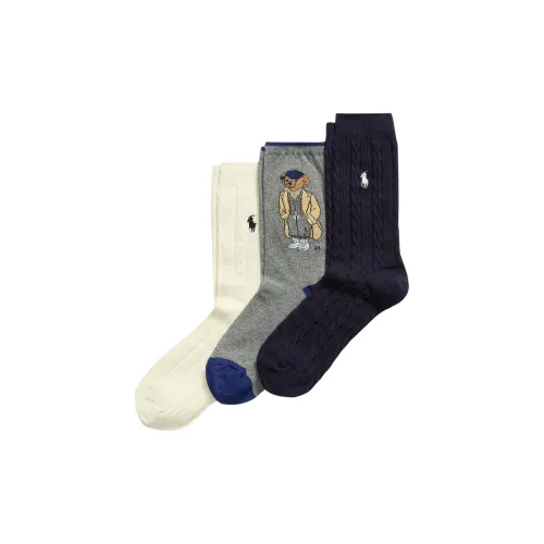 Polo Ralph Lauren FW25 Высокие носки Женские упаковка из 3 пар