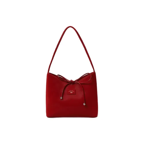 Chio'2nd Сумка Tote из смешанного материала сумка через плечо женская вишнево-красный