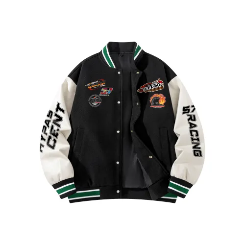 HYPASCENT Бейсбольная куртка Пальто Унисекс