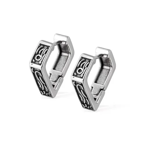 Серьги из титанового стального сплава Mr. Shang Мужские
