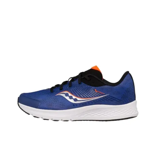 Saucony Guide 14 Low Топ Детские беговые кроссовки Синий Подростки