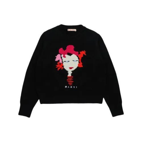 MARNI Черные Kids Свитера