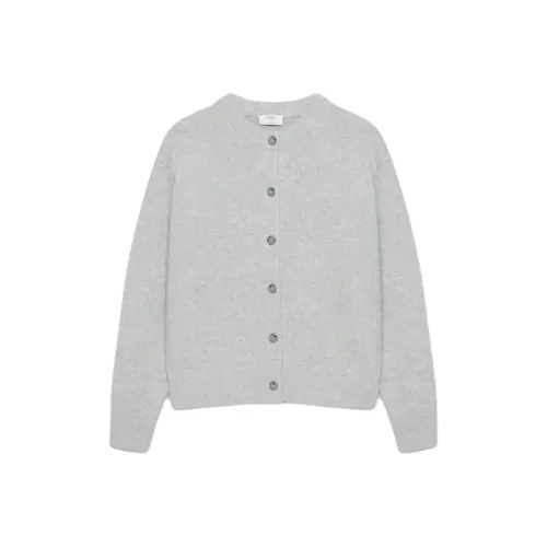 ARITZIA FW25 Essential Кашемир Relaxed Crew Кардиган Кашемир Свитер Женские