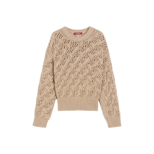 MaxMara Studio Золотые Женские Свитера