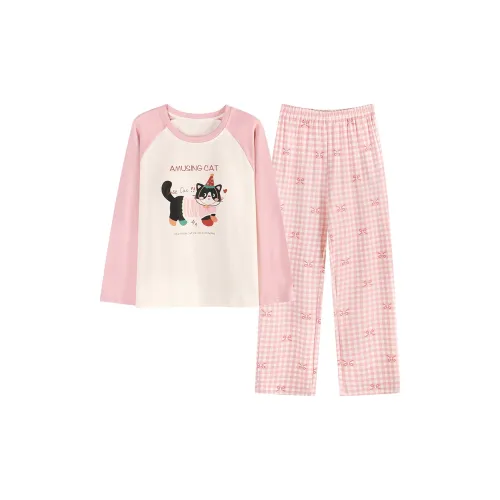 MADALLO Pink Women's Pajama Sets MADALLO Розовый Женские Пижамные Комплекты