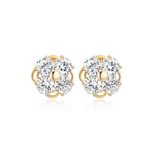 Серьги-гвоздики CHIMERA из меди женские