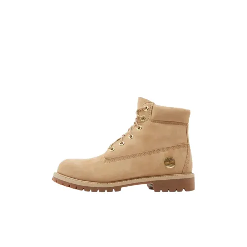 Timberland 6 Inch High Топ Детские ботинки Светло-коричневый Детский