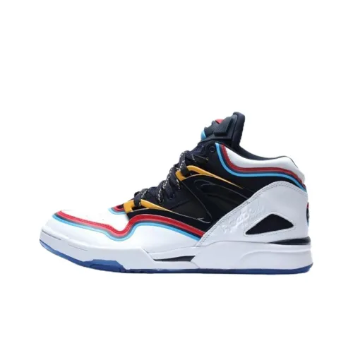 Beastin x Reebok Винтажные баскетбольные кроссовки Мужской Темно-синий