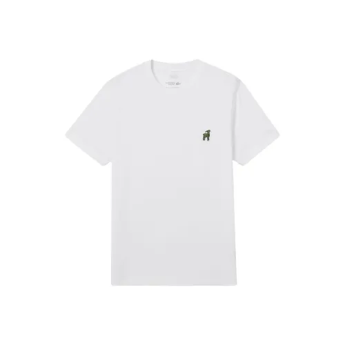 LACOSTE Collaboration 001 Белый Мужская T-Рубашка