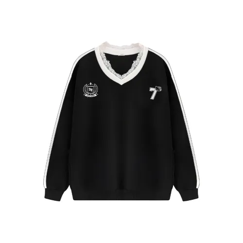 Shuhao Bai Черные Женские Свитшоты