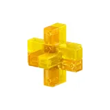 Китайская мода Trend-Шестигранная булавка Замковая (Цветное стекло)