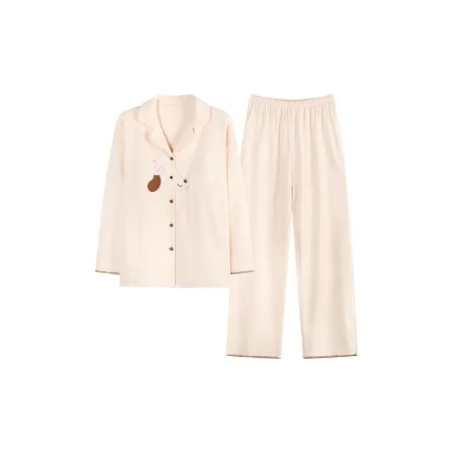 MADALLO Абрикос Женские Пижамные Комплекты