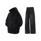 Матовый черный + дымчатый черный