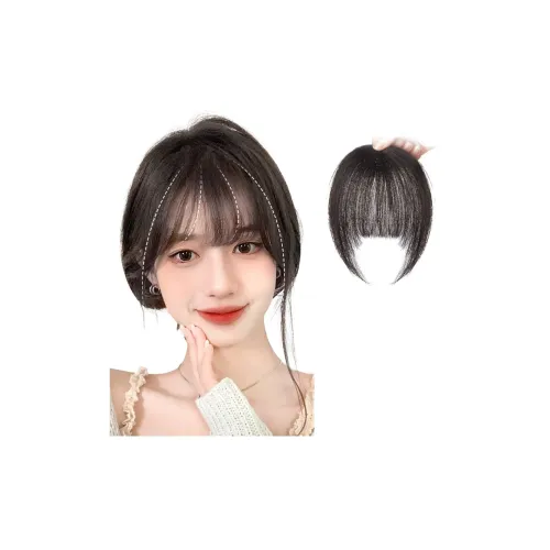 MUNINGFEI 3D Французская парик с тонкой прядью из человеческого волоса женский верх прямые волосы длина до плеч