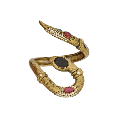 Roberto Cavalli Кристальные браслеты женские золотые