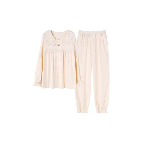 MADALLO Абрикос Женские Пижамные Комплекты