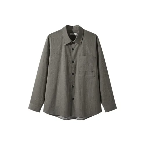 GXG Темно-коричневые мужские рубашки