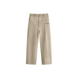 Хаки (Минималистский, далёкий синий, логотип на штанах)