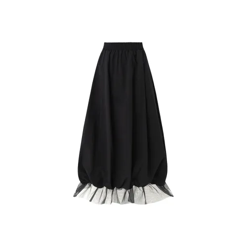 SOON FLOWER Повседневная длинная юбка для женщин